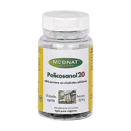 Policosanol 20 lipids 60 vegetable capsules