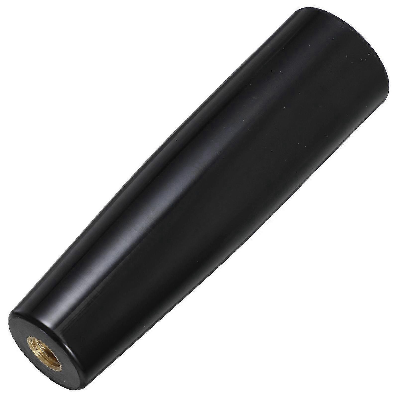 Jack Handle Replacement Revolving Handle Woodworking Machine Handle Black Round Glossy Finish 1Pcs