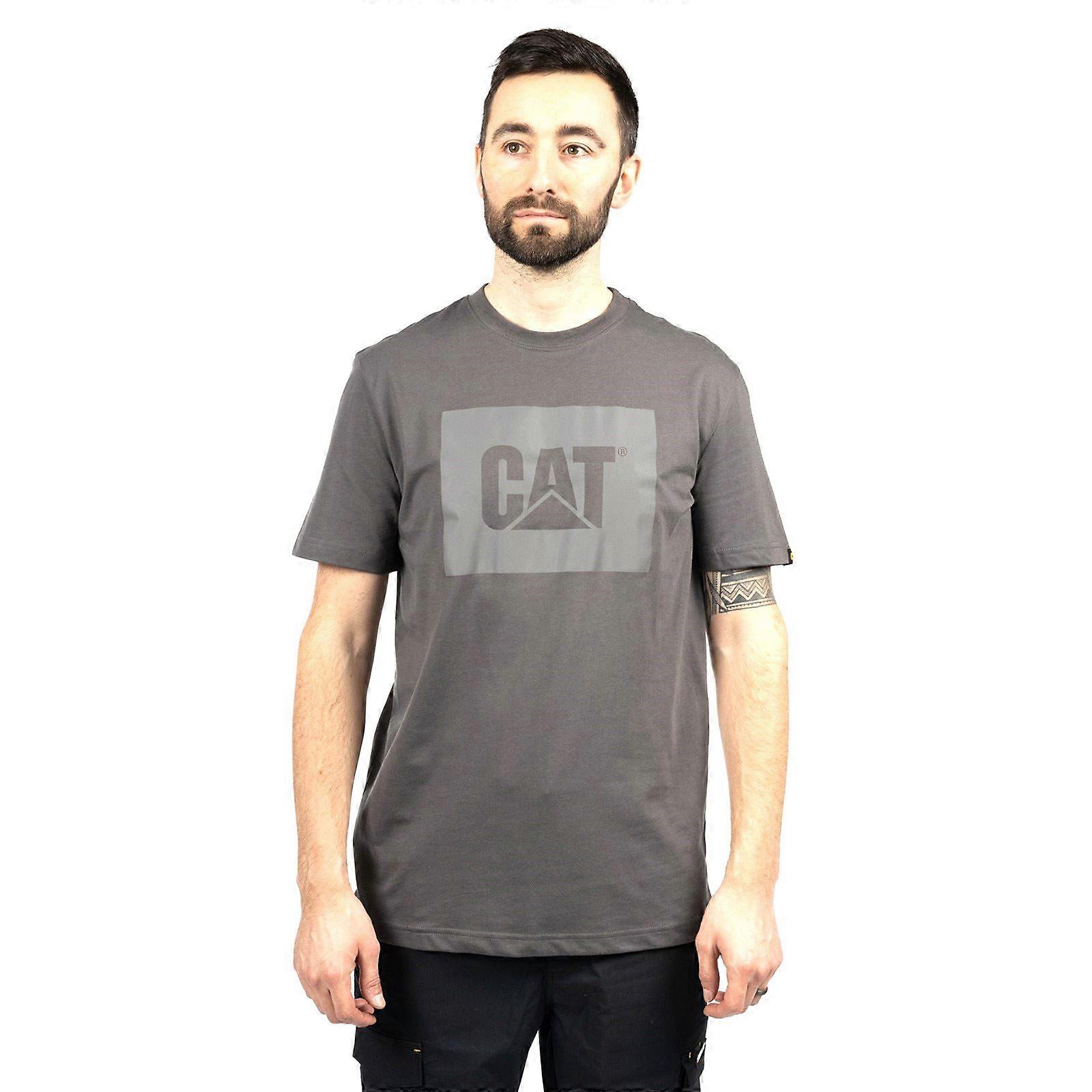 Caterpillar Graphic Cotton Men's Grey