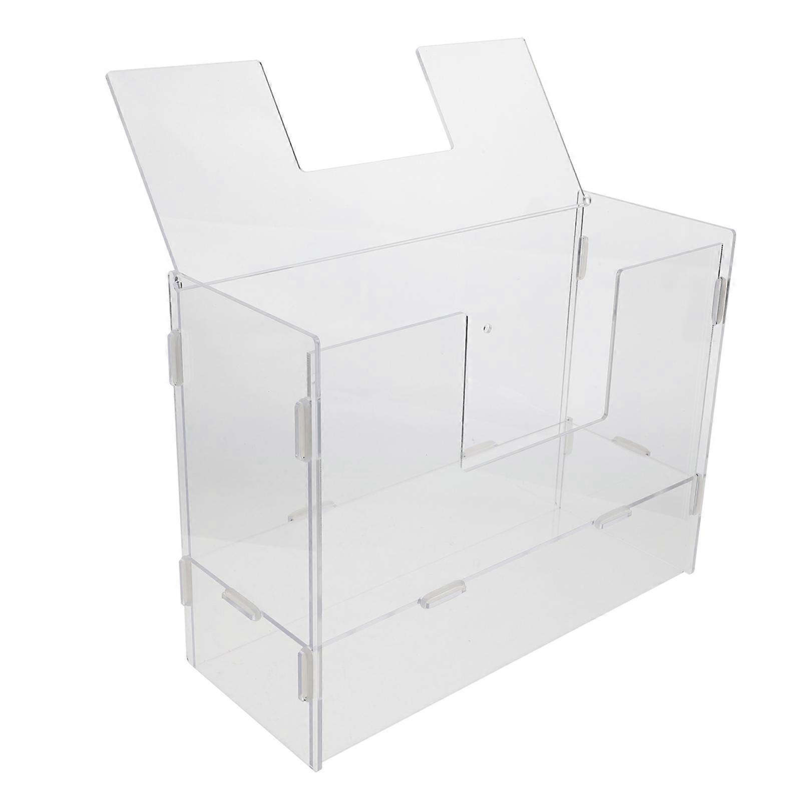 Rabbit Hay Feeder Transparent Acrylic Holder for Daily Use
