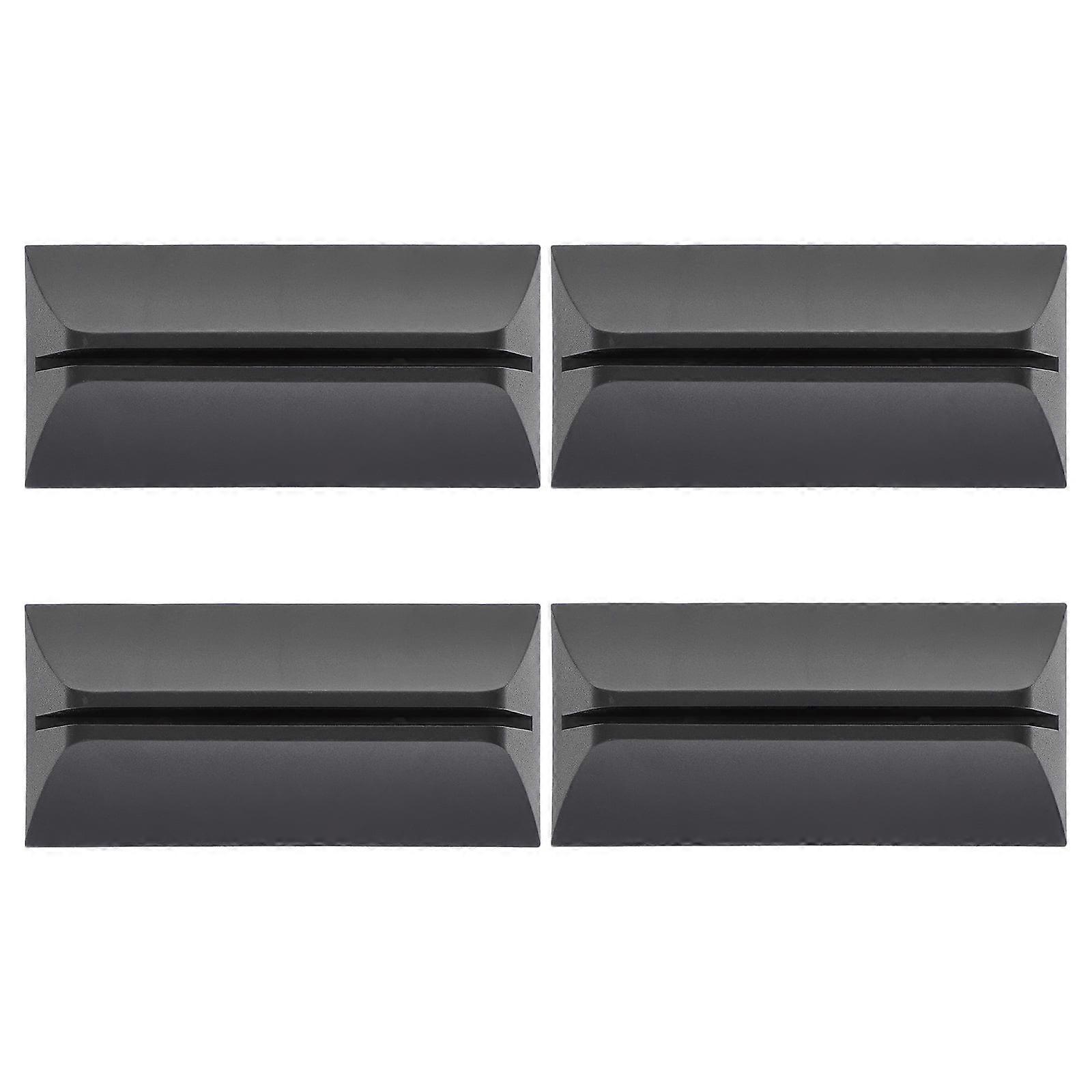 4pcs Desk ABS Screen Clips Desk Partition Support Bases Removable Office Desk Divider Clamps