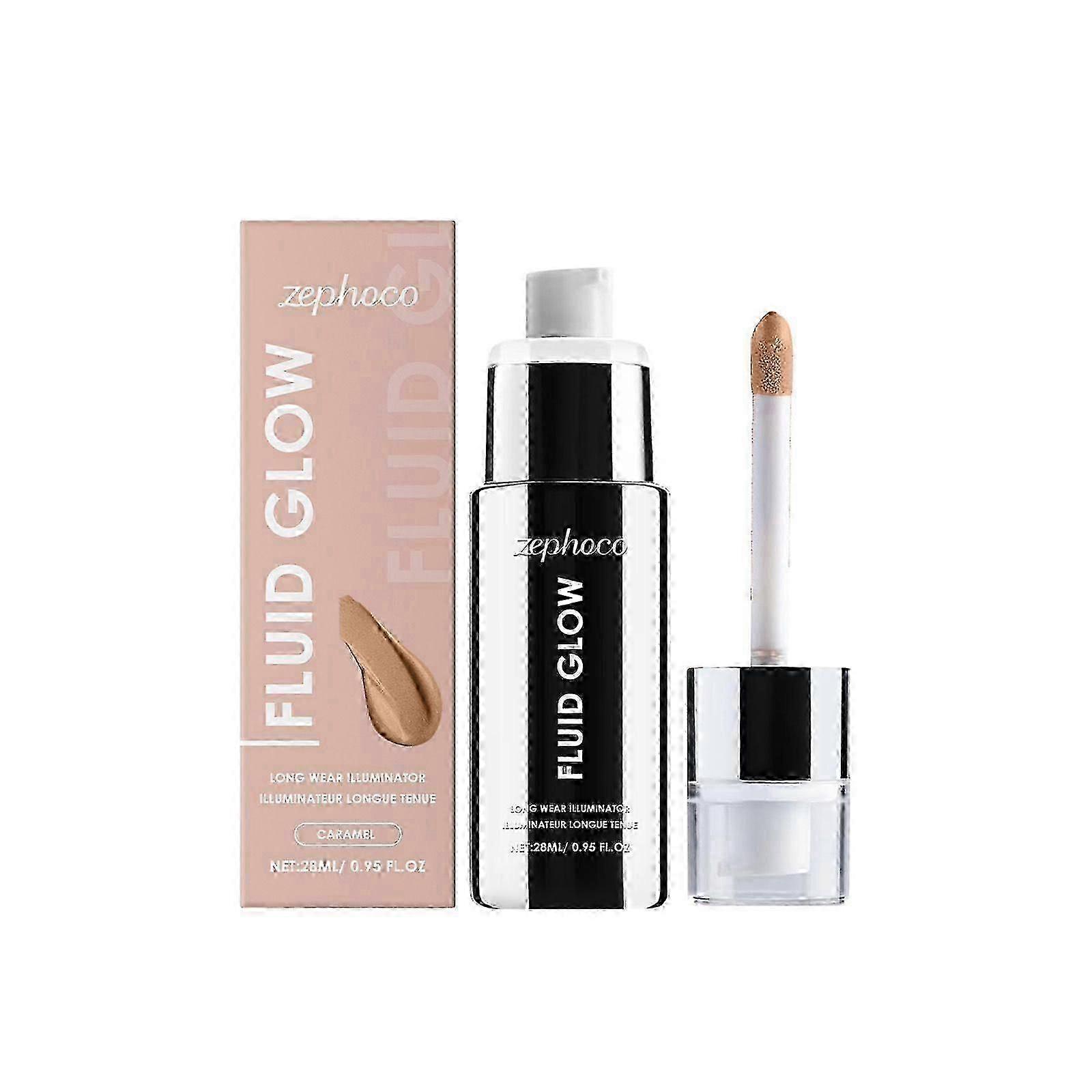 Liquid Glow Enlumineur Liquide Illuminateur Maquillage Pour Un Teint Radieux - 28ml Éclat Lumineux Longue Durée Fini Léger Dewy