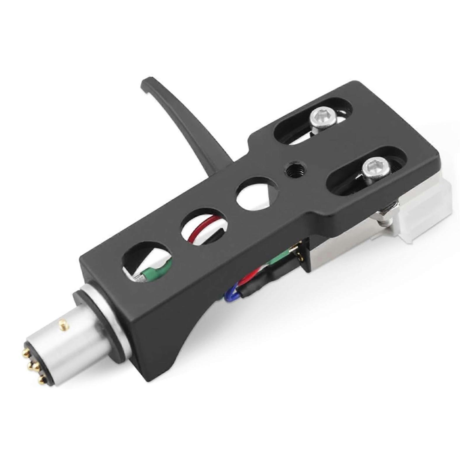 Strong Headshell Cartridge Set with Easy Tight Design & Protective Cap Simple Installation for Electric Turntables Multicolor