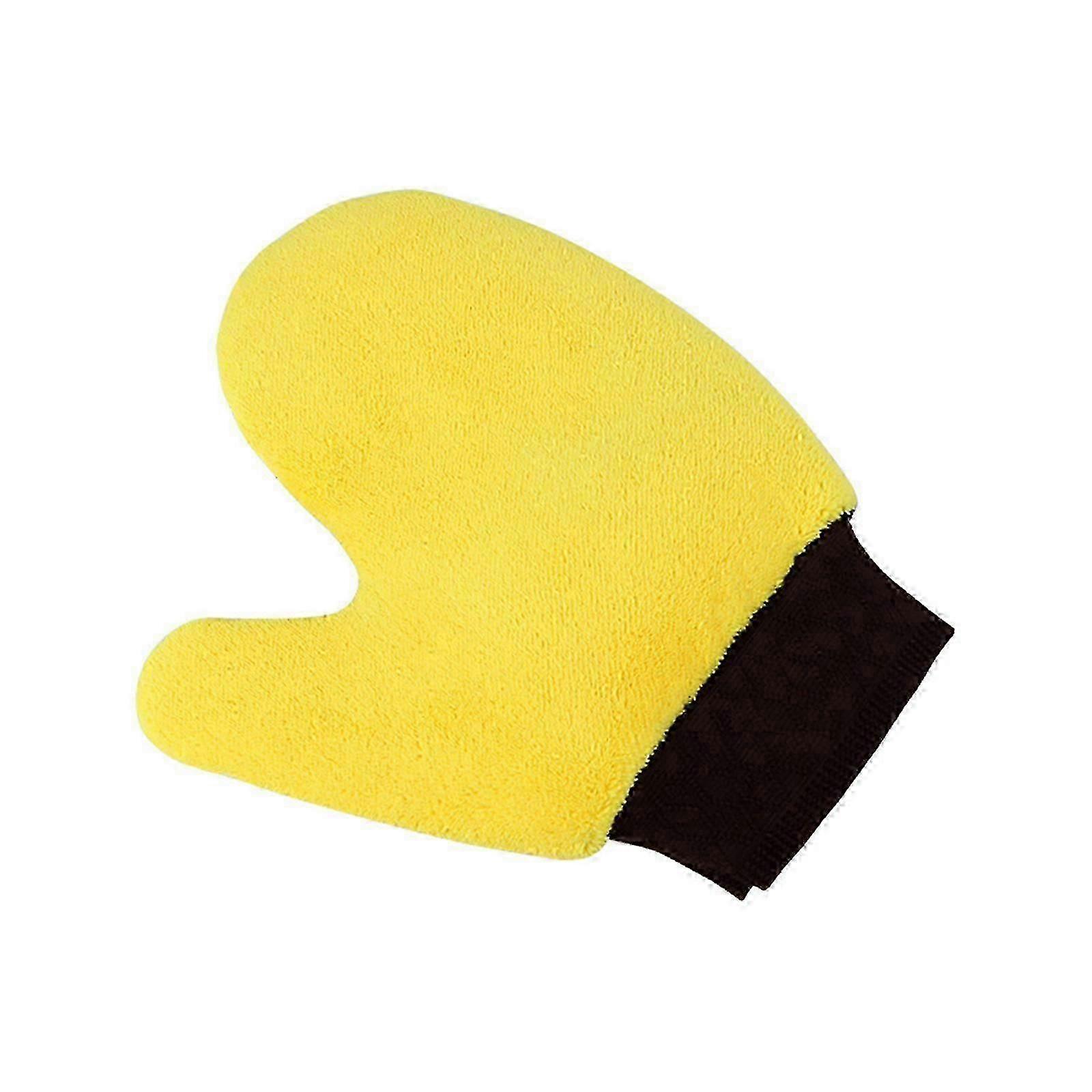 Dusting gloves for car flexible no shedding