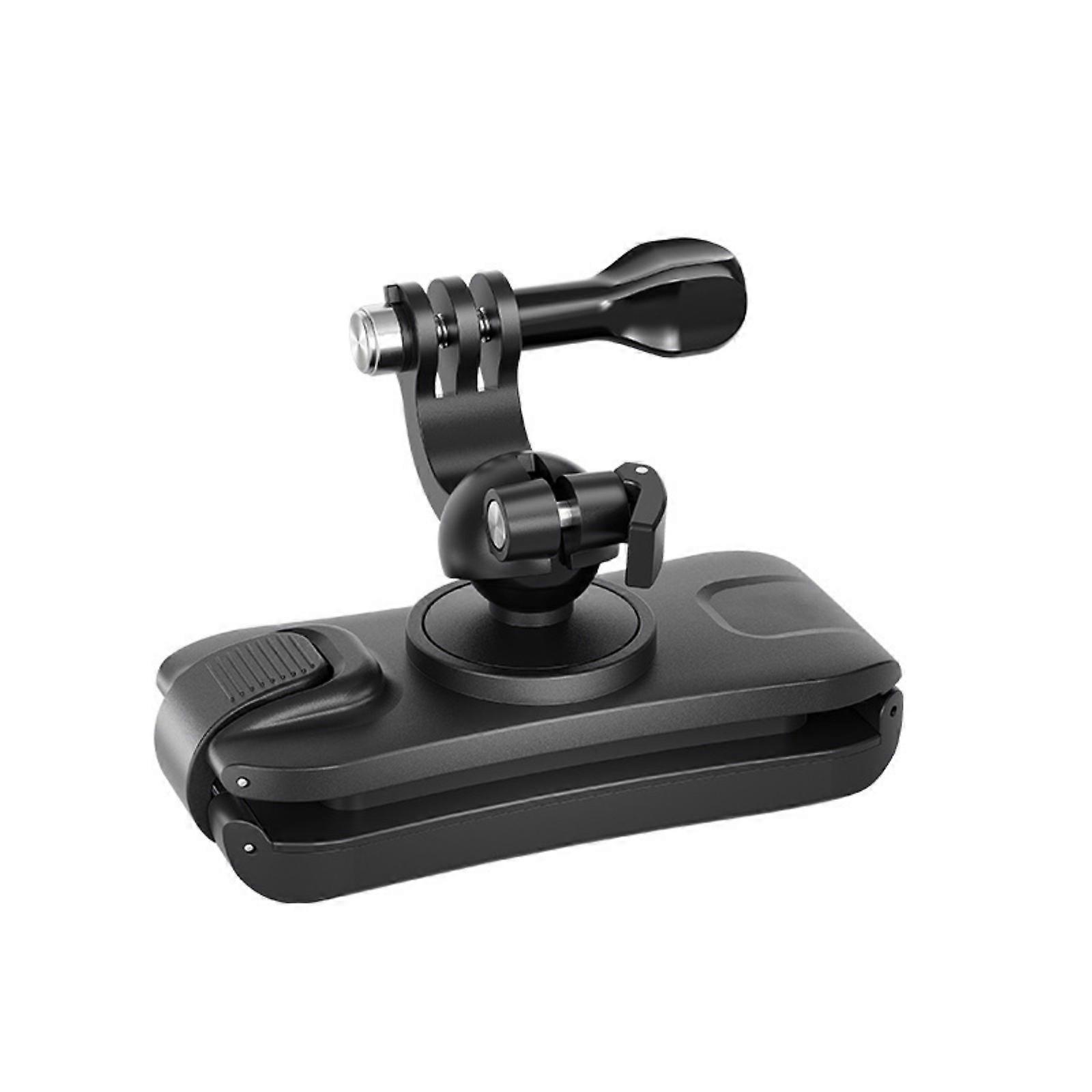 Backpack Strap Mount Quick Clip Mount Attach Adjustable 360°Ball Head for Cameras Smartphones 80mm(Most) Width Strap Multicolor