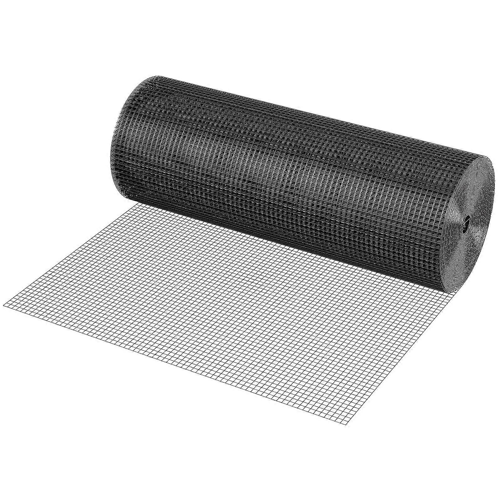 Hardware Cloth, 36'' x 100' Galvanized Wire Mesh Roll, 19 Gauge Chicken Wire Fence Roll, Vinyl Coating Metal Wire Mesh