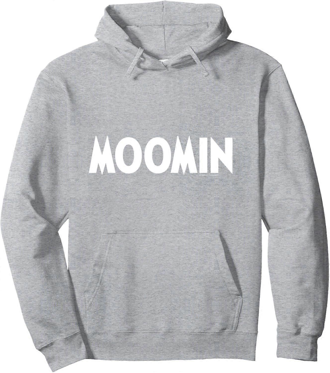 Moomin White Text Hoodie ty 2759