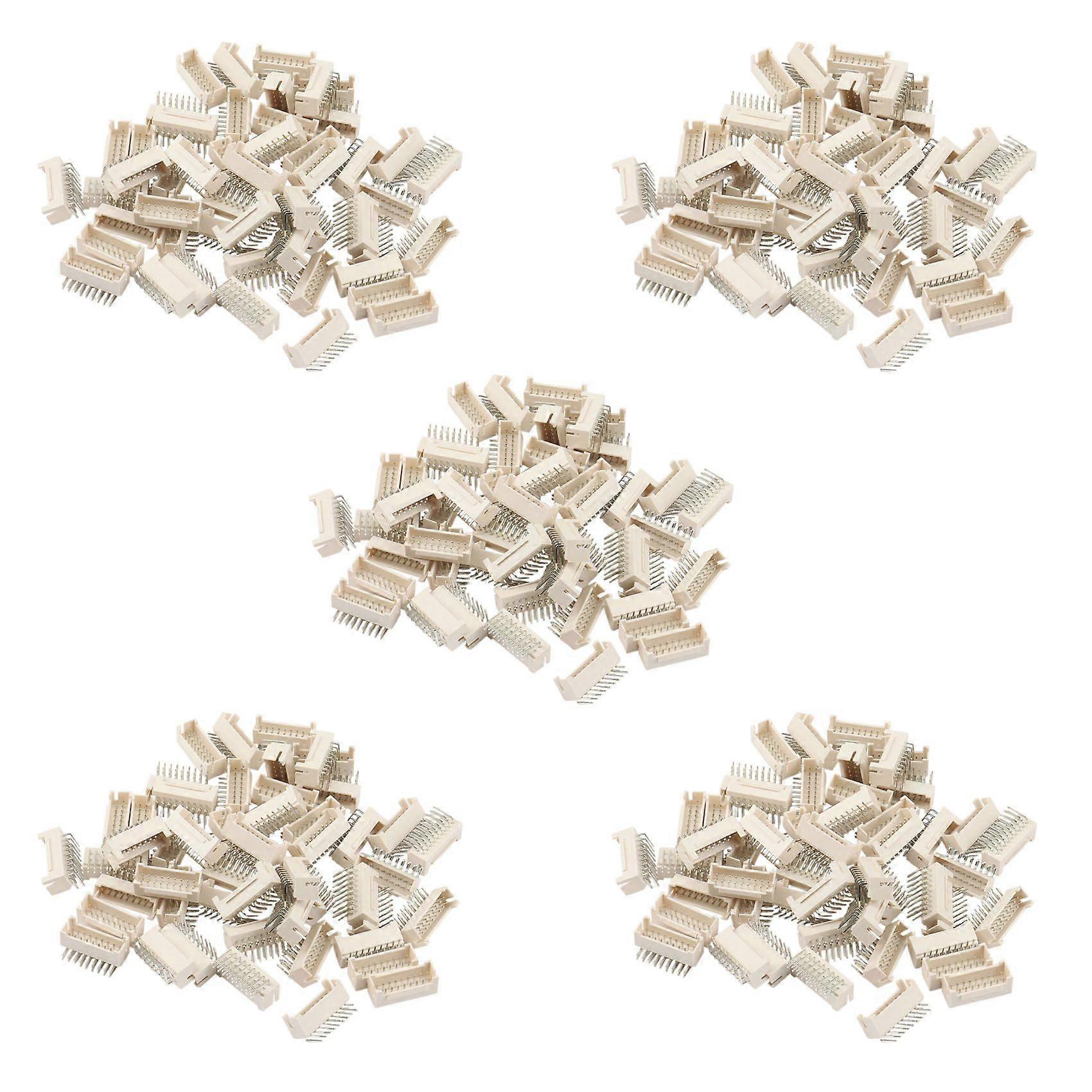 250Pcs BTC BCH ZEC Miner Connector 2X9P Male Socket Curved Pin Suitable for Asic Miner Antminer S9 Z