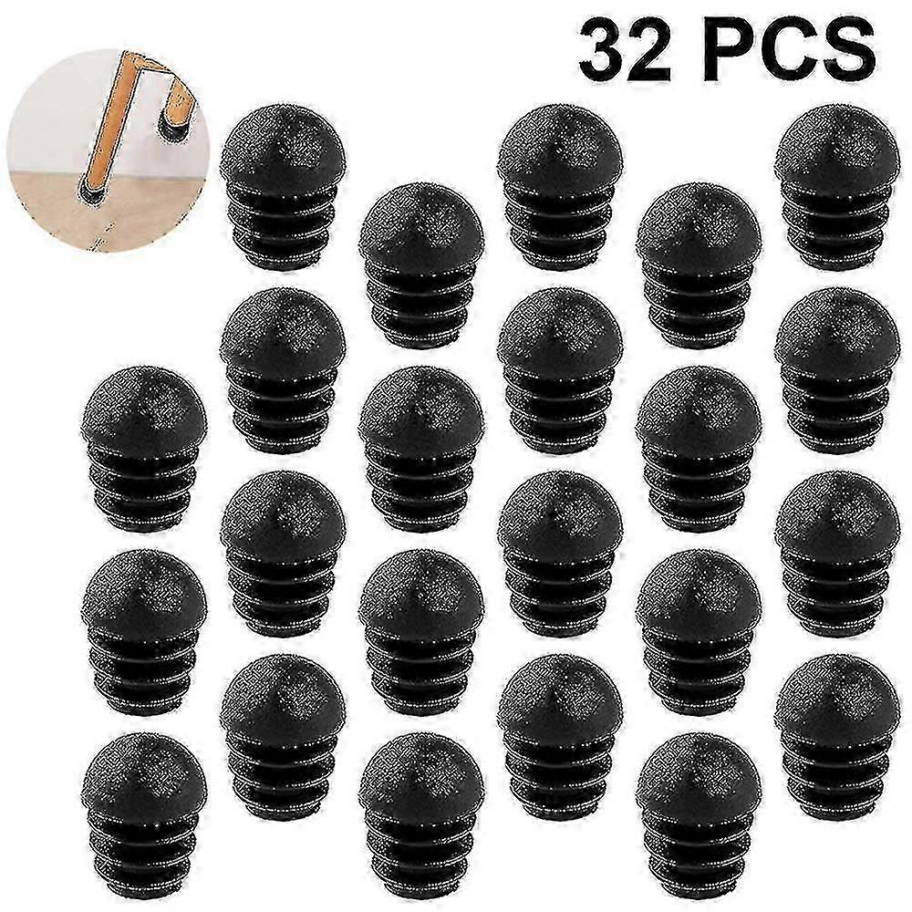 32Pcs Lamellar Pipe End Caps Round Plugs for Secure Pipe Covering