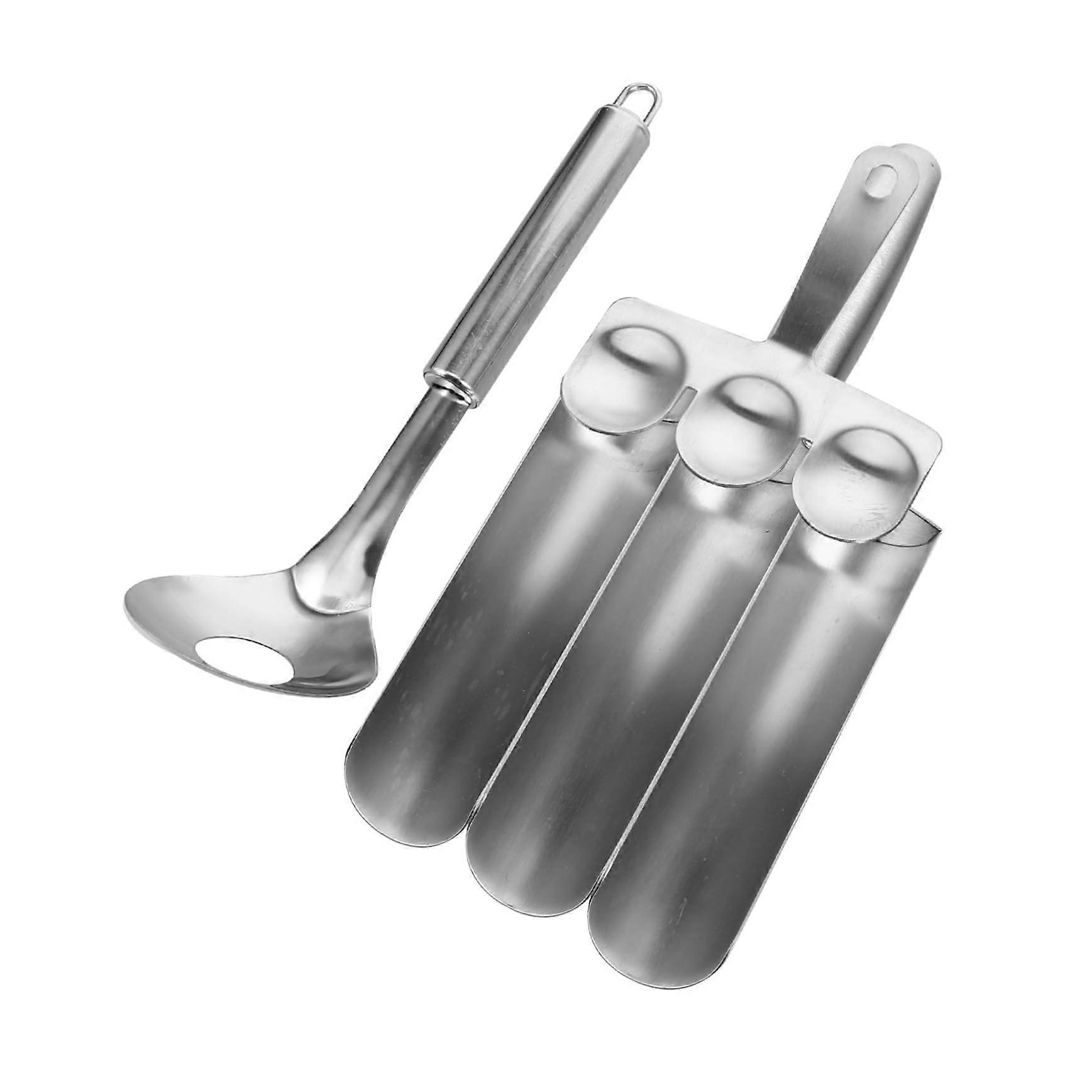 Stainless Steel Meatball Maker Scoop Tool with Ergonomic Handle for Even Shaping and Cooking