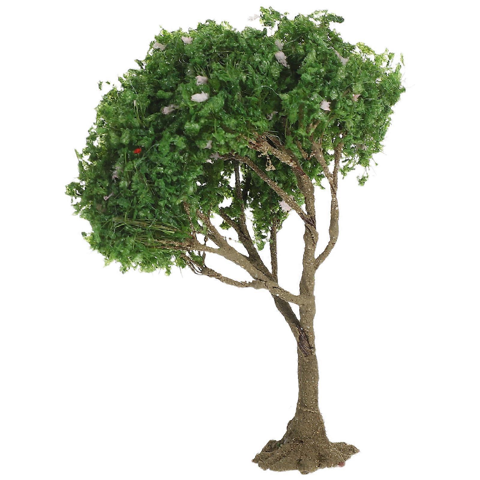 Small Trees Miniature Tree Model for Landscape Green Plastic Wire