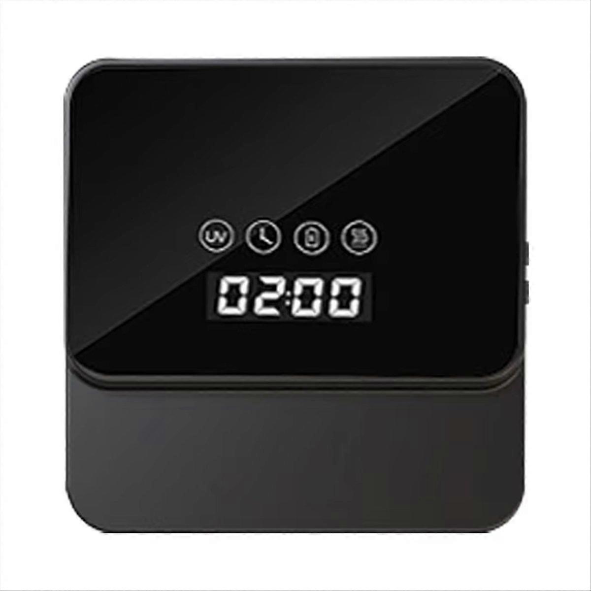 UV Toothbrush Sterilizer for Bathroom Black