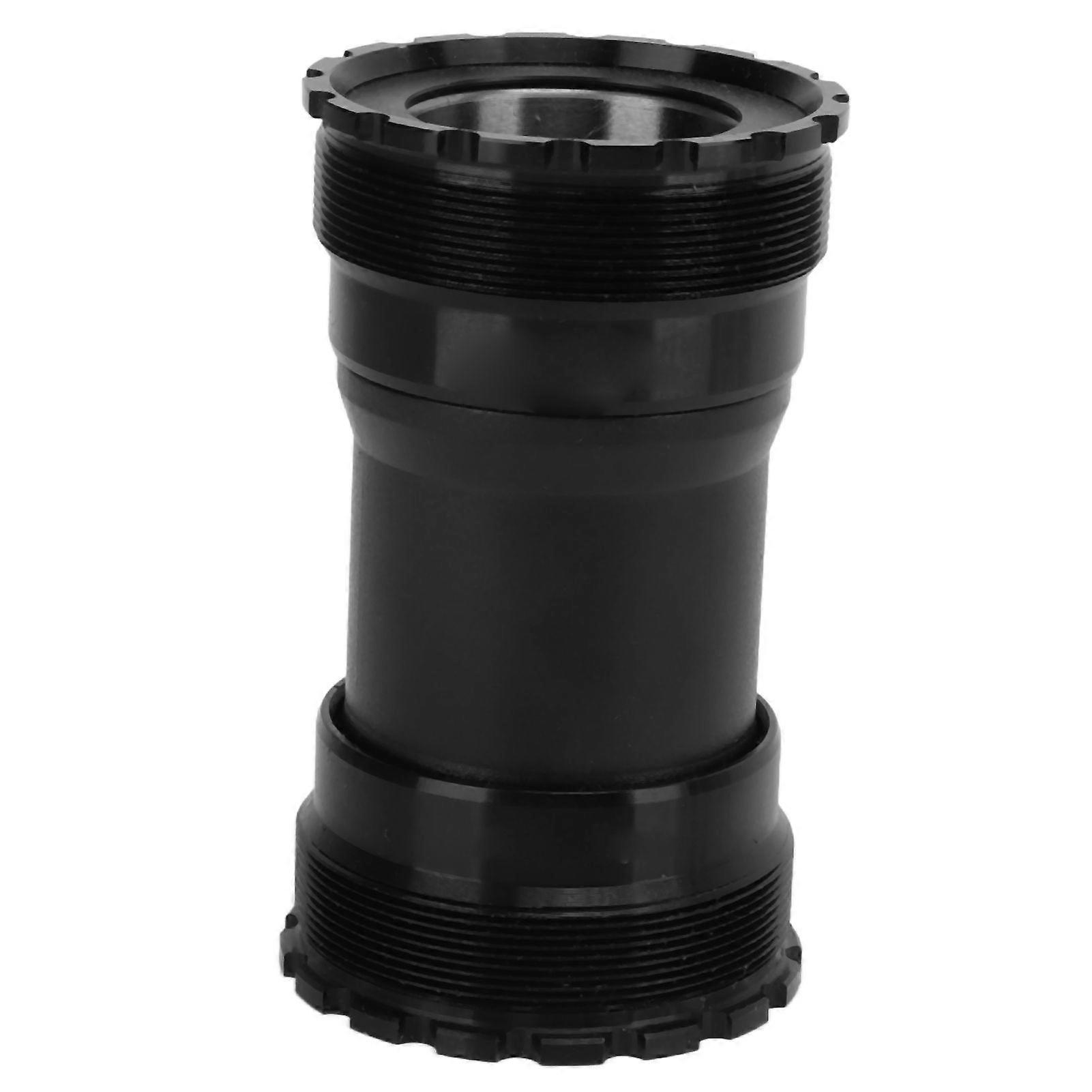 Bicycle crankshaft, T47 bottom bracket, threaded bearing, integrated lower diameter, 47 mm, inner diameter of the axle: 30 mm.