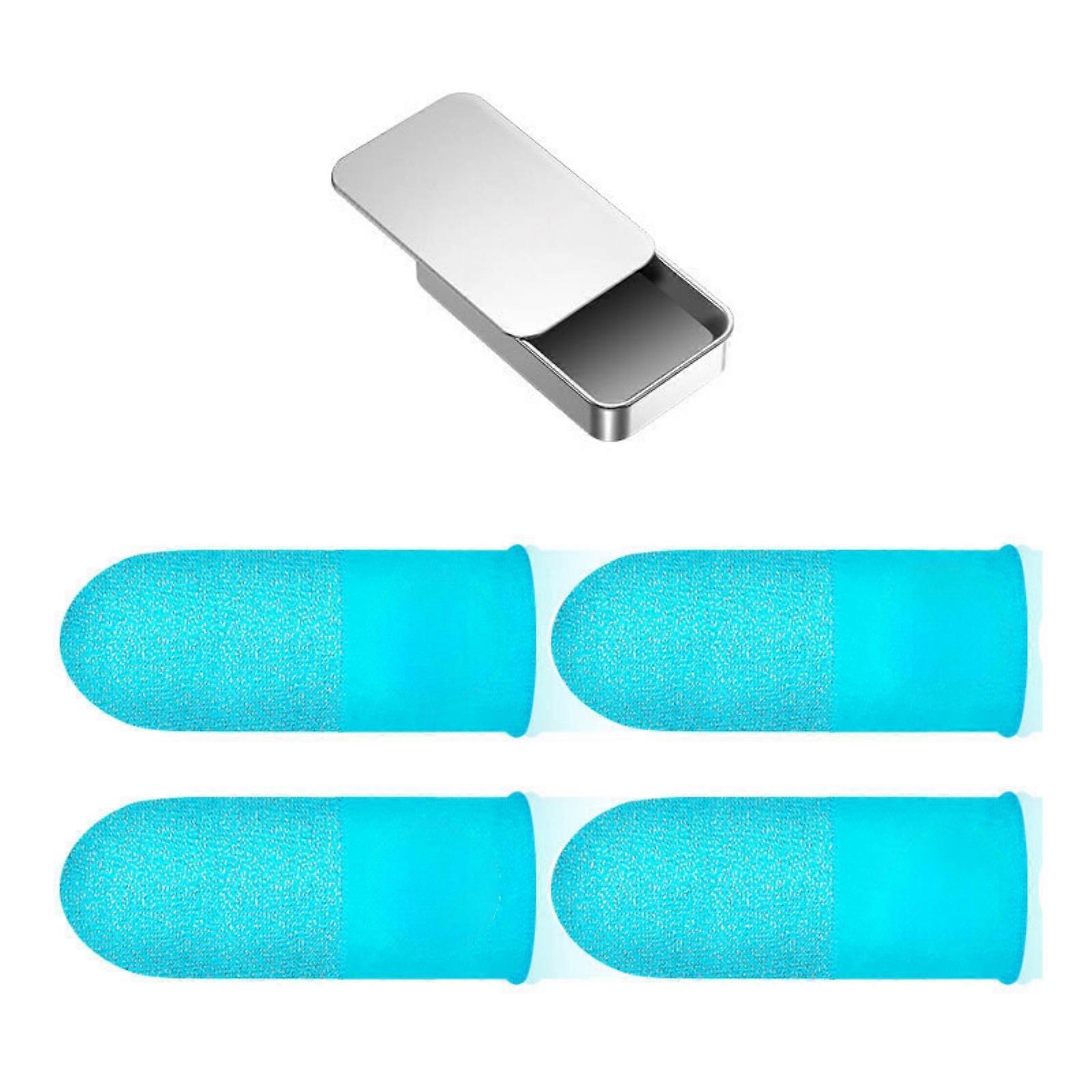 Breathable Gaming Finger Sleeves For Comfort During Long Time Gaming Featuring Airflows Technology To Reduce Sweat Multicolor