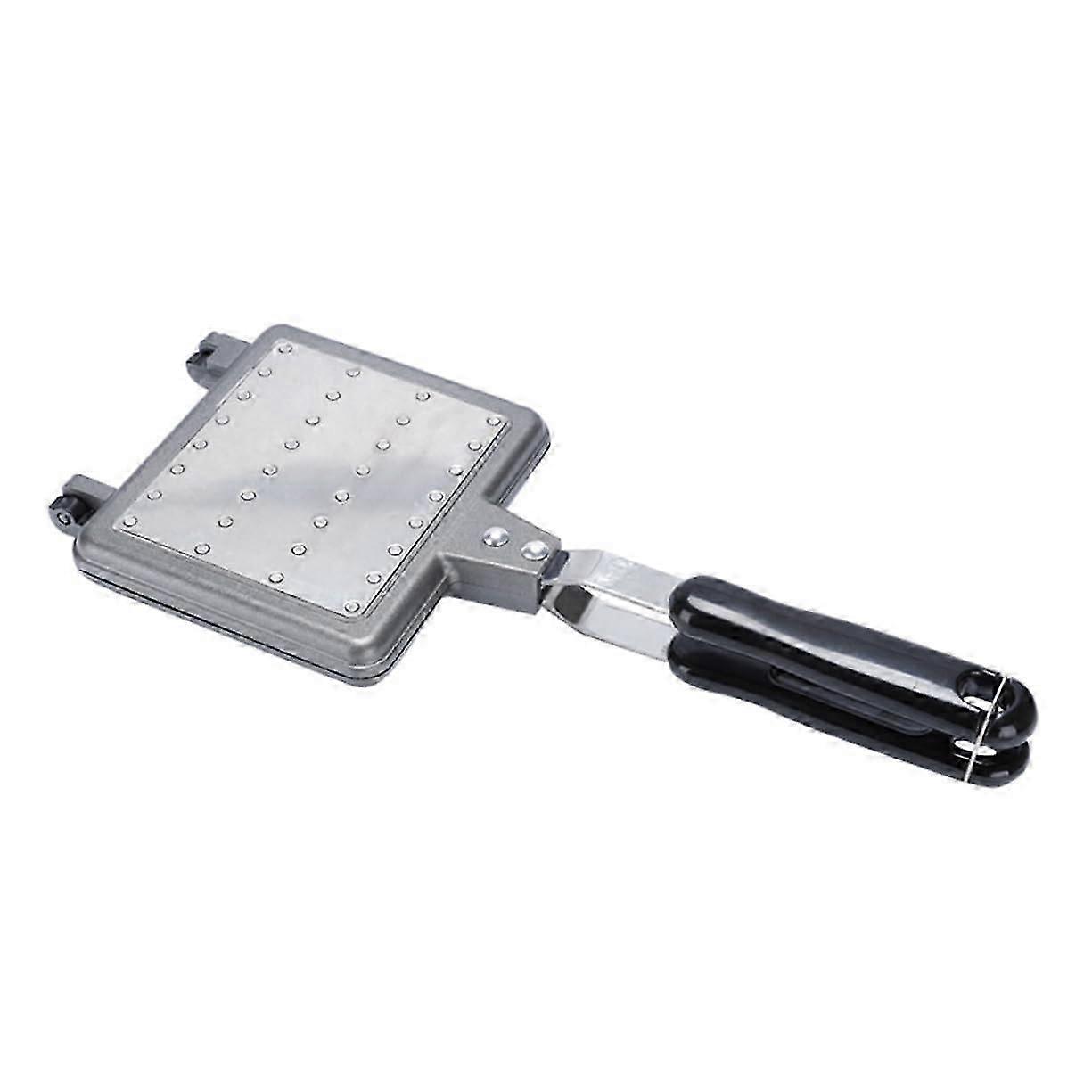 Waffle Pan Maker Non-Stick Waffle Baking Dish with Removable Plates, 4 Slice Capacity, Easy Clean Design