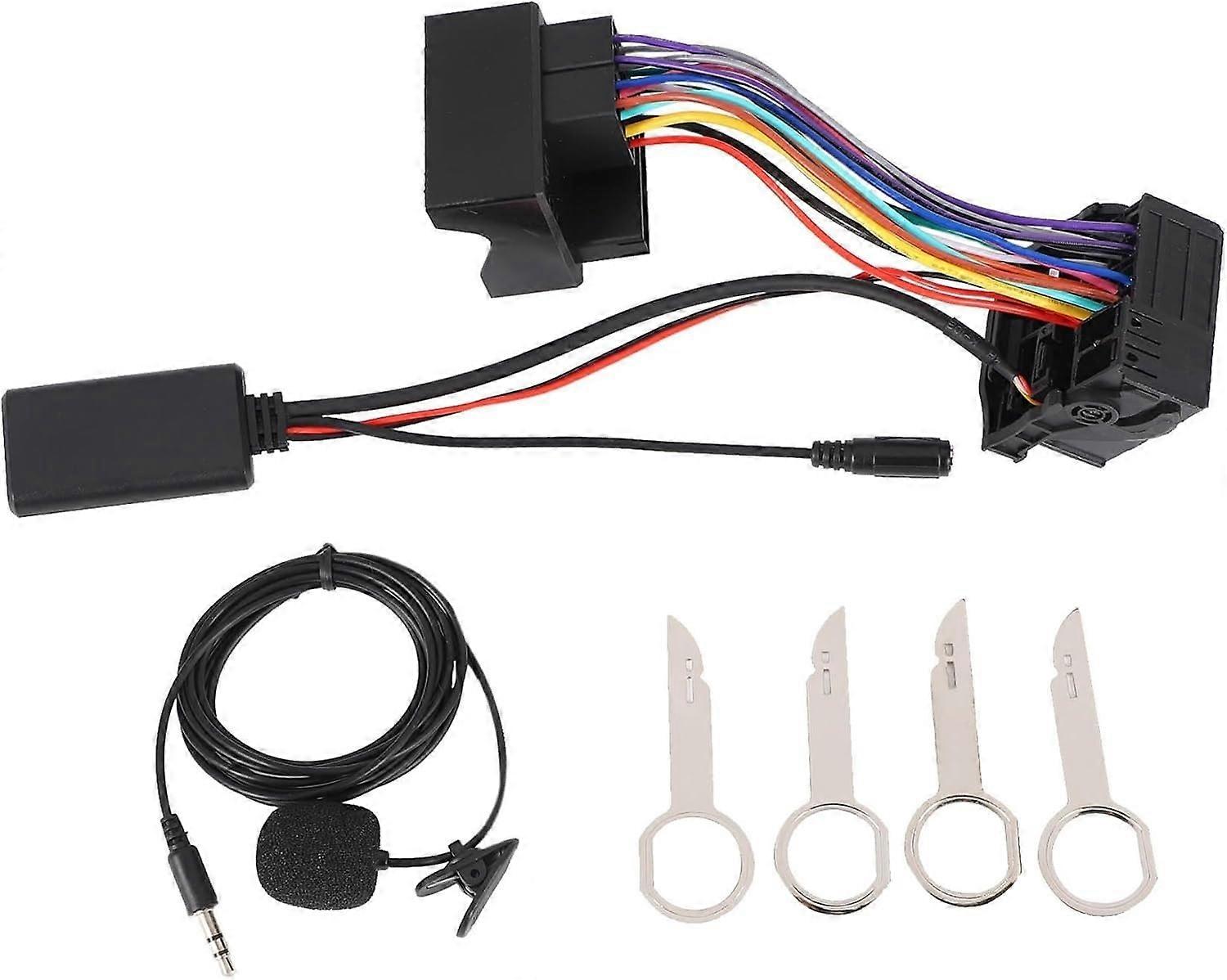 Car Audio Bluetooth Stereo Durable Compact Design for Ford Fiesta Kuga 6000CD