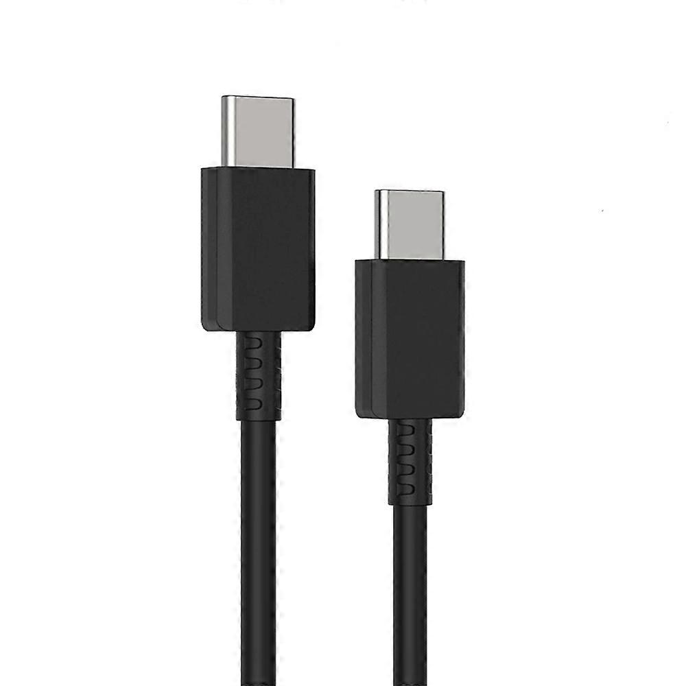 XJ-69 1m 3A USB-C / Type-C to Type-C TPU Charging Sync Data Cable for Mobile Phone 1 PC