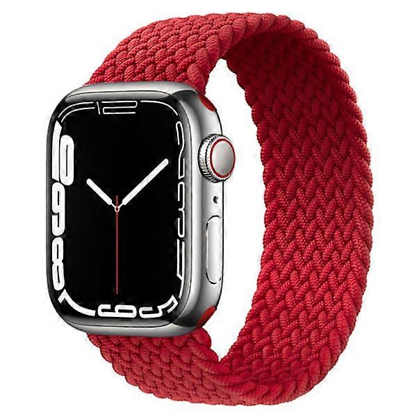 Elastic Bracelet compatible with Apple Watchwith Apple Watch 38mm/40mm/41mm Red M