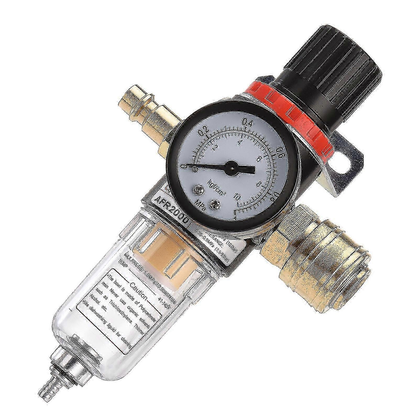 Compressed Air Control Regulator for Workshop Use - 1/4 Inch