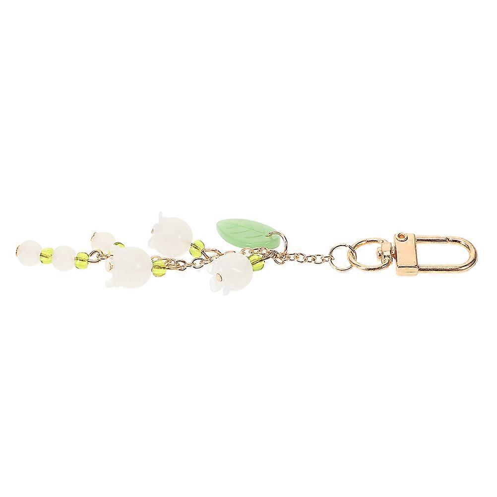 Charming Flower Bell Key Chain for Keys with Multifunctional Use