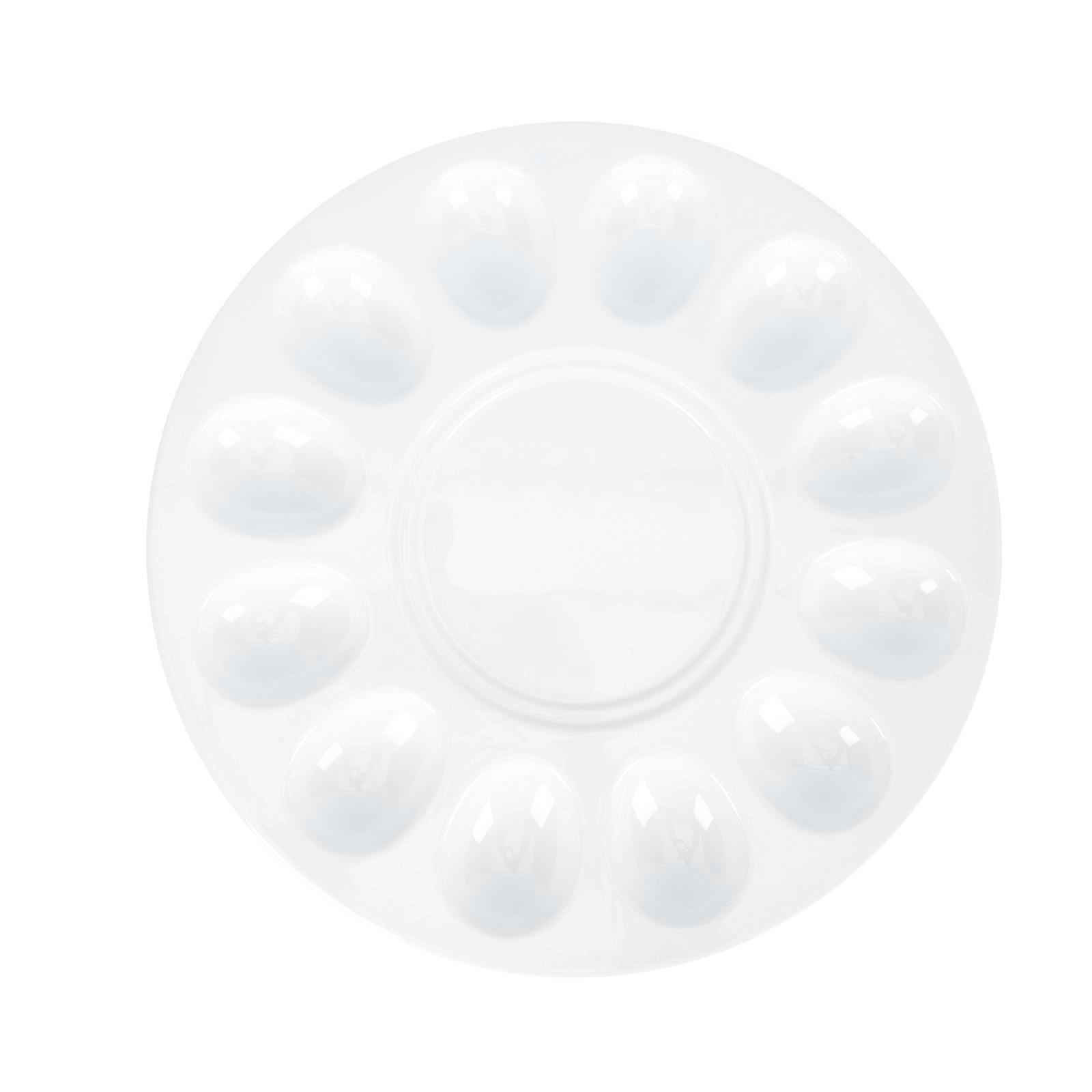 Egg Placing Base Ceramic Egg Tray for Kitchen Use White