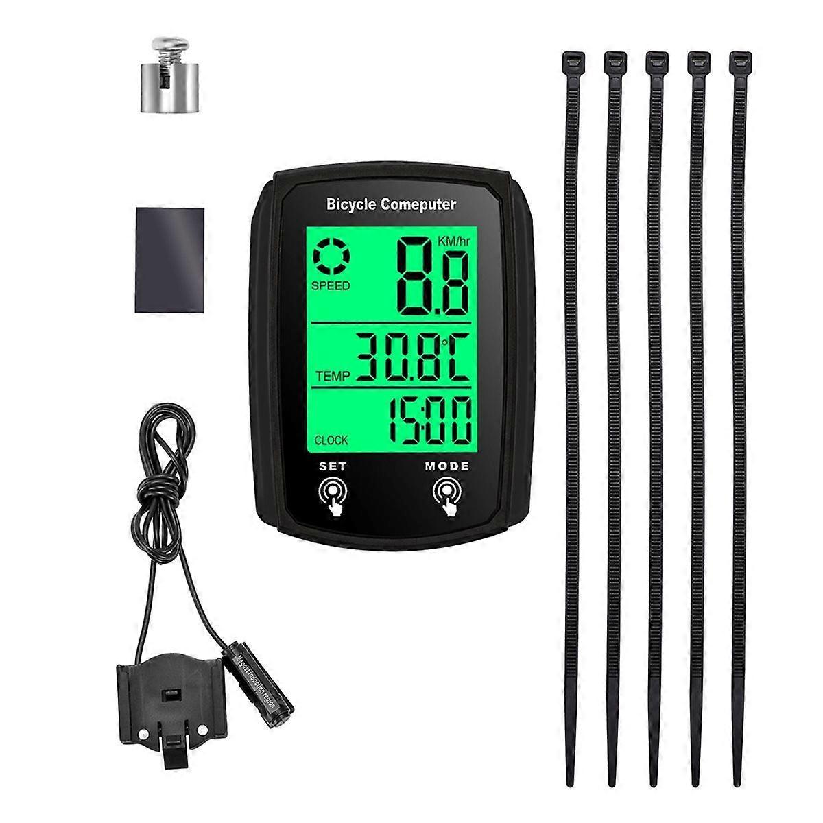 Bicycle Computer Bike Computer Waterproof Speedometer Odometer Cycling Stopwatch Bicycle Accessorie