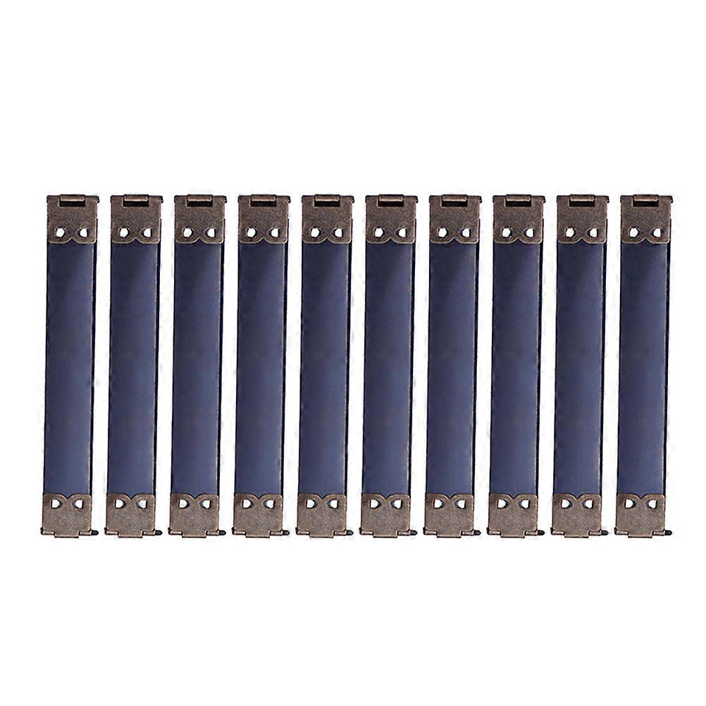 Purse Frame Internal Flex Frames for Purse Clasp Bag Components Dark Blue Bag Making 100Pcs Metal