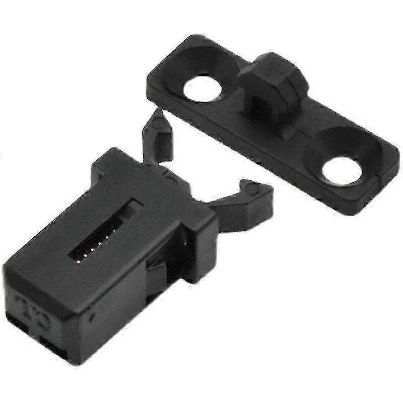 Touch Release Catch Latch, Push To Open Catch Lock With Automatic Pop-up Function Cabinet Lock, Push Latch For Cupboard, Drawer, (5pcs, Black) 2025