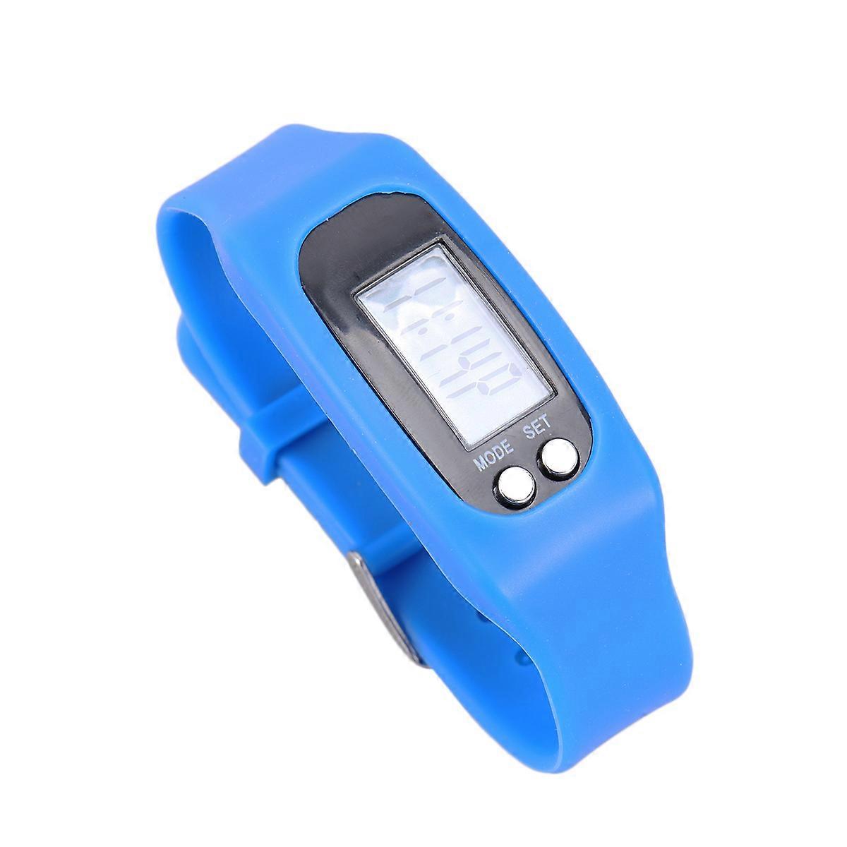 Calorie Monitor Watch LED Multi Function Pedometer Wristwatch