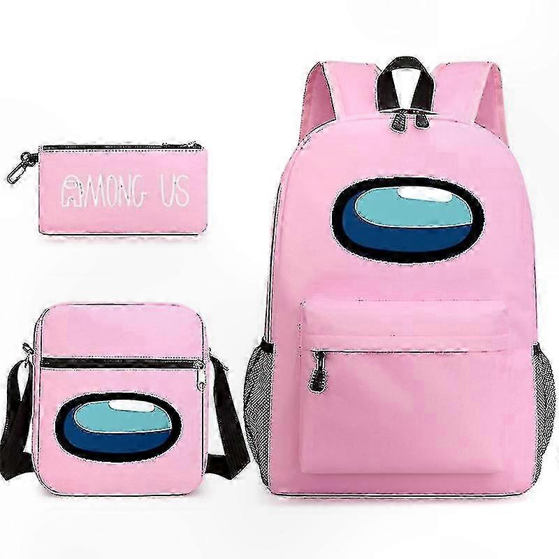 Among Us Space Werewolf Backpack Pencil Case School Bag