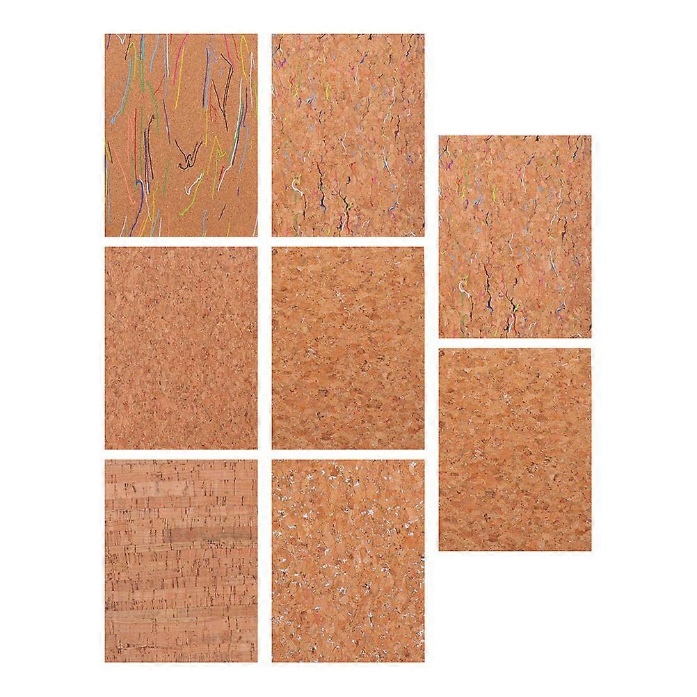 DIY Artificial Sheets for Crafts Making 8Pcs Assorted