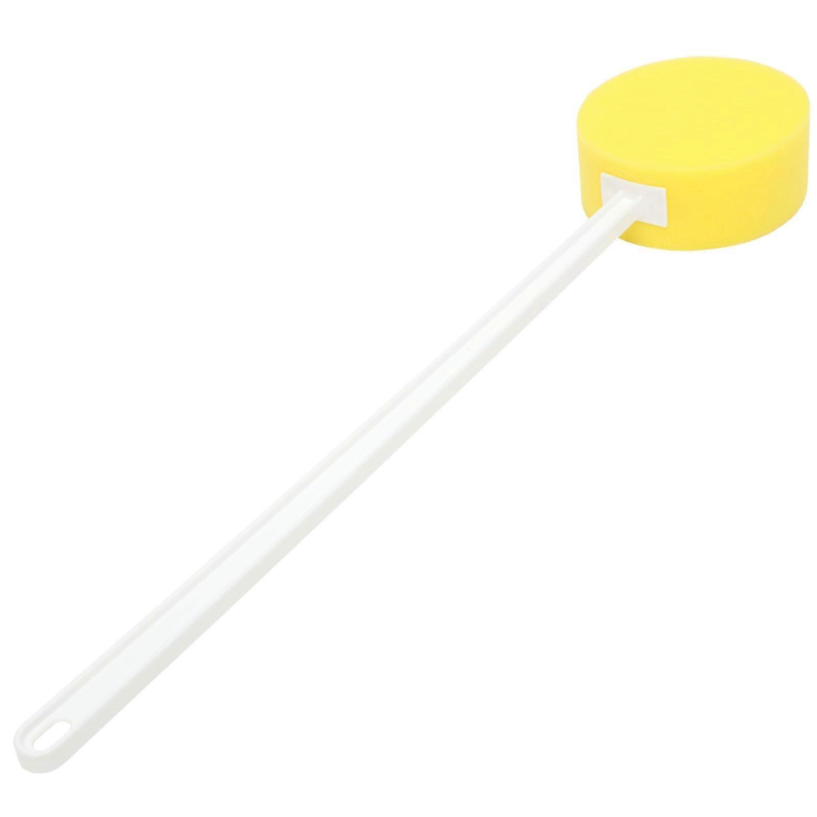 Long Handle Back Scrubber with Soft Bristles, Gentle Exfoliating Bath Brush for Shower and Elderly