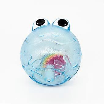 Dog Chew Toy Interactive Simulated Frog Shape Sound Production Dog Toy Training Cleaning Teeth Dog Accessories