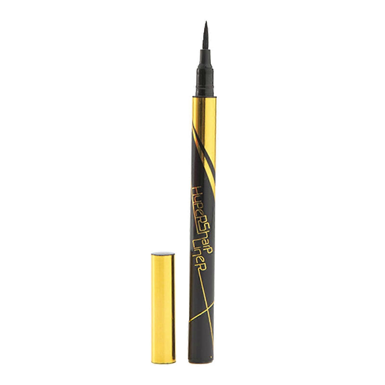 Liquid Eyeliner Pen Waterproof Long Lasting Black Precise Line Control 12.3cm