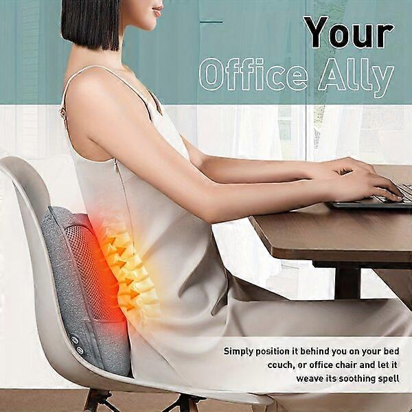 Neck and Back Massager with Heating Function for Home Car Office Use