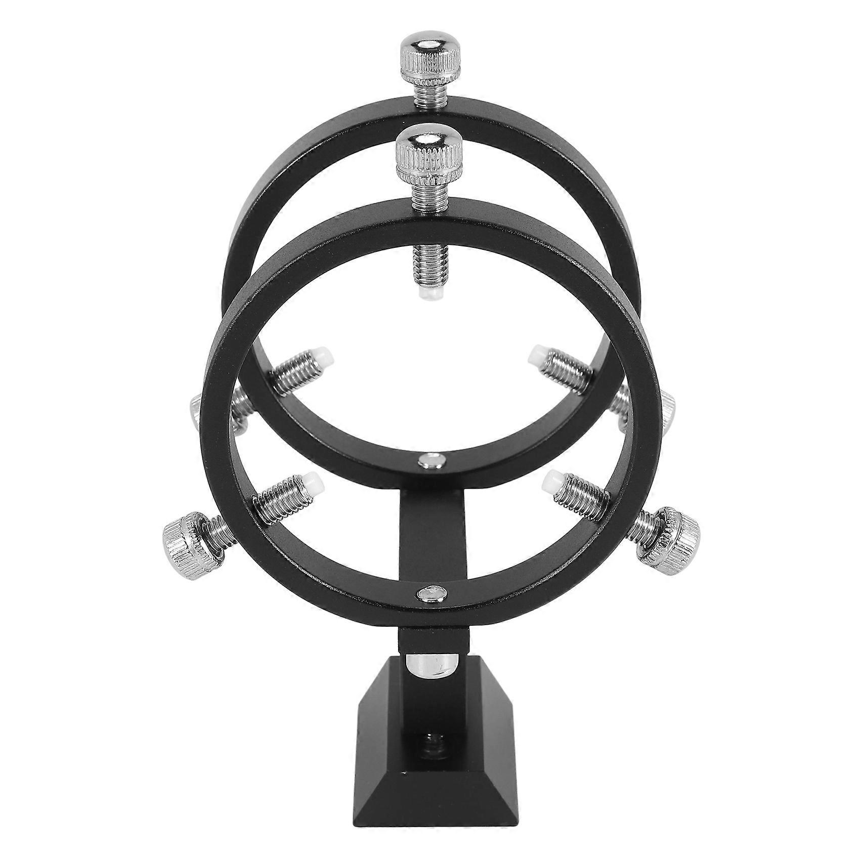 Adjustable Pointer Finderscope Bracket 6-Point Guidescope Rings Mount Astronomical Telescope,65mm(3