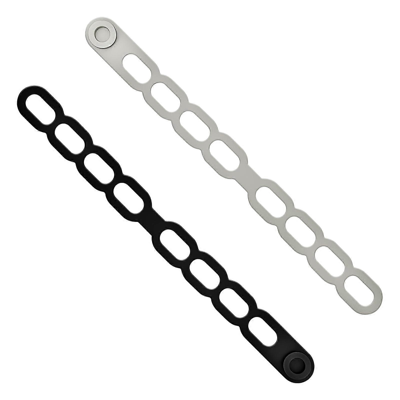 2 Pcs Universal Silicone Slow Cooker Strap, Adjustable Lid Holder for Crock Pot for Secure Transport