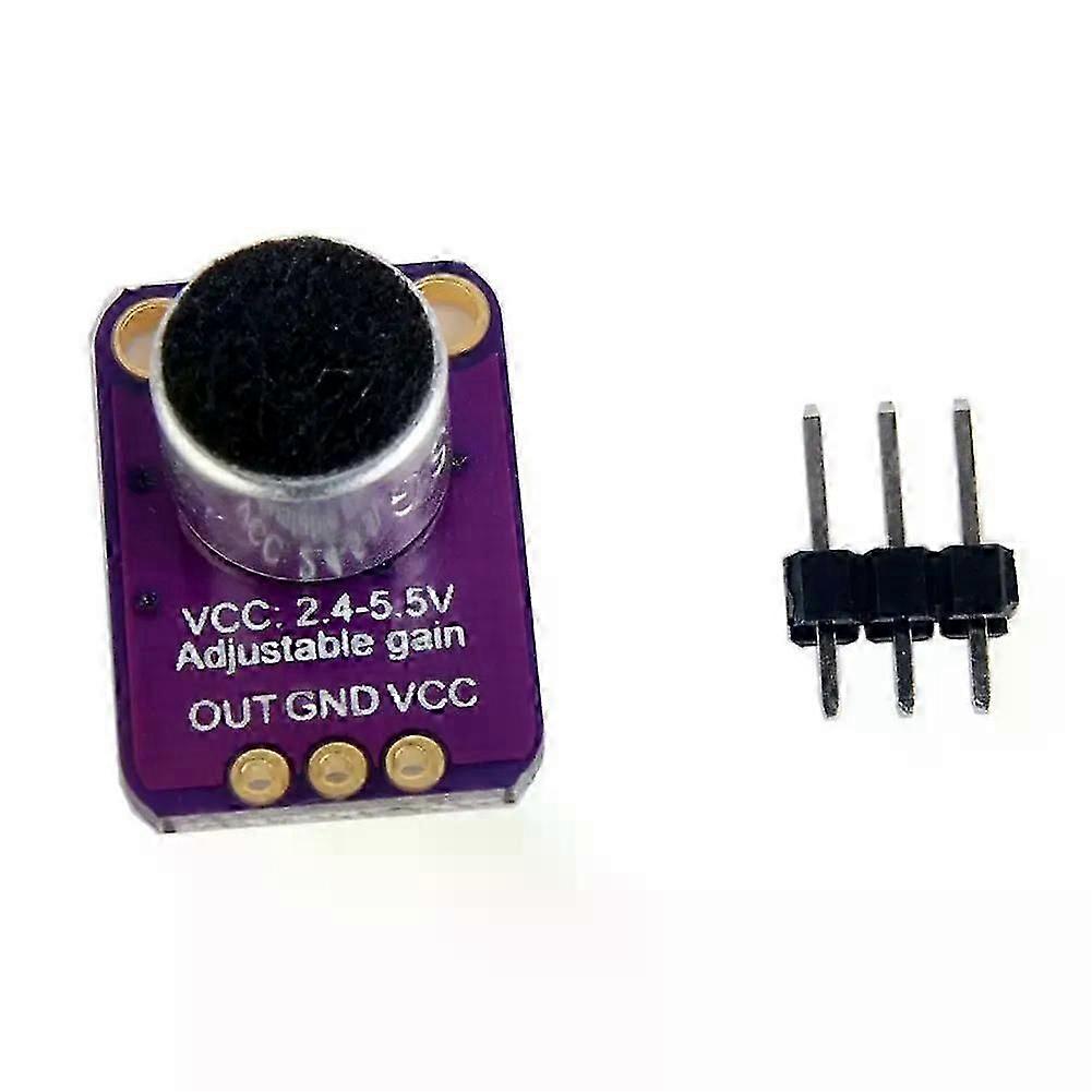 GY-MAX4466 electret microphone amplifier sensor, gain adjustable