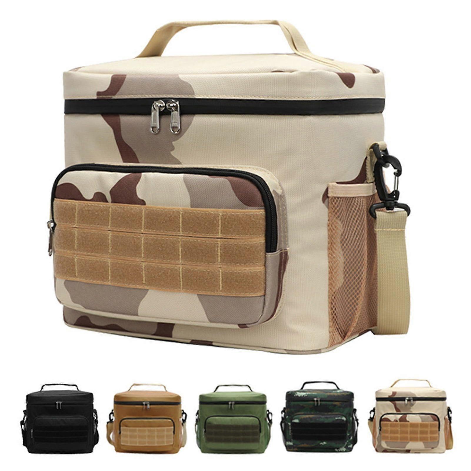 Insulated Tote Bag - Durable Handle, Adjustable Strap, Zipper Closure -