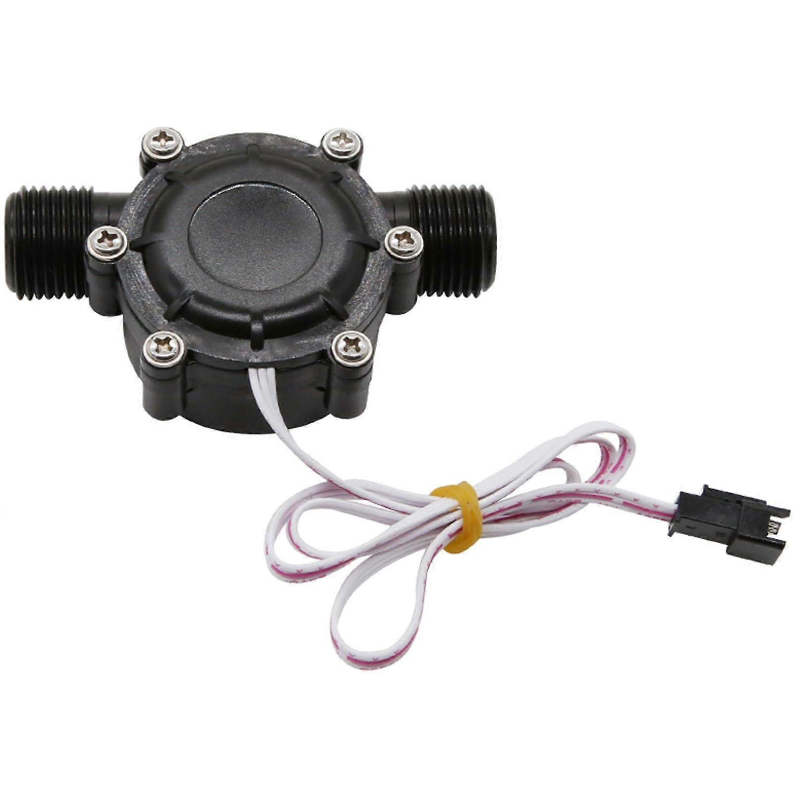 Micro Hydro Generator 1W Water Turbine with Smart Temp Sensor for Shower and Camping Use