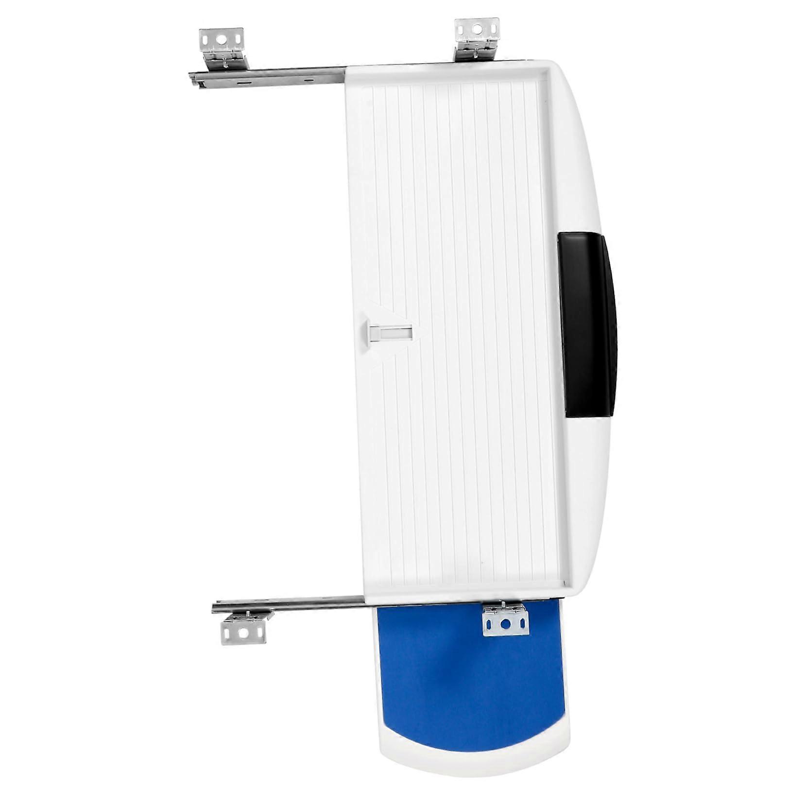 Under Desk Keyboard Tray with Mouse Platform, Silent Slide Rails, SpaceSaving Ergonomic Design