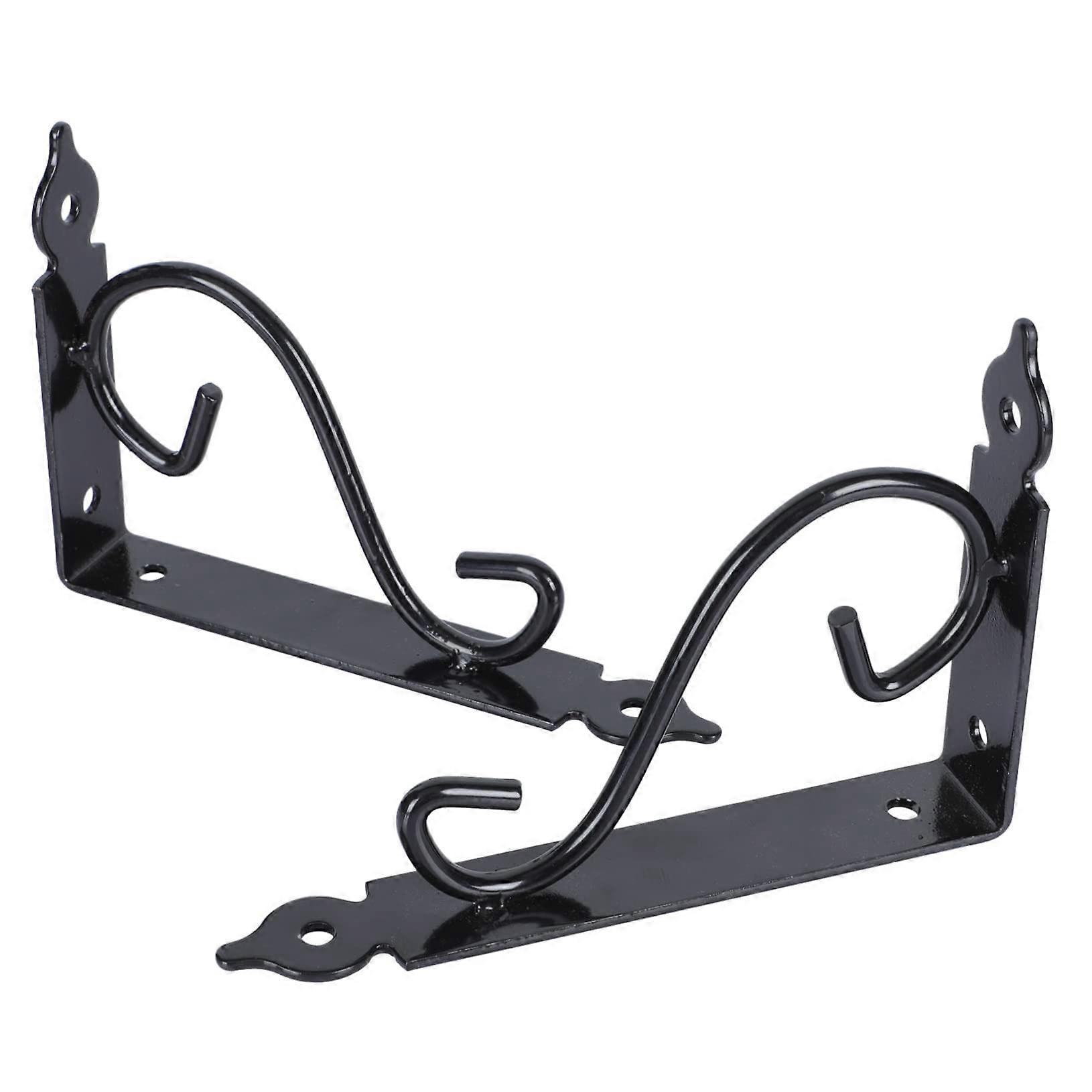 Shelf Brackets Heavy Duty Iron Triangle Wall Mounted Support for Kitchen Bathroom Living Room