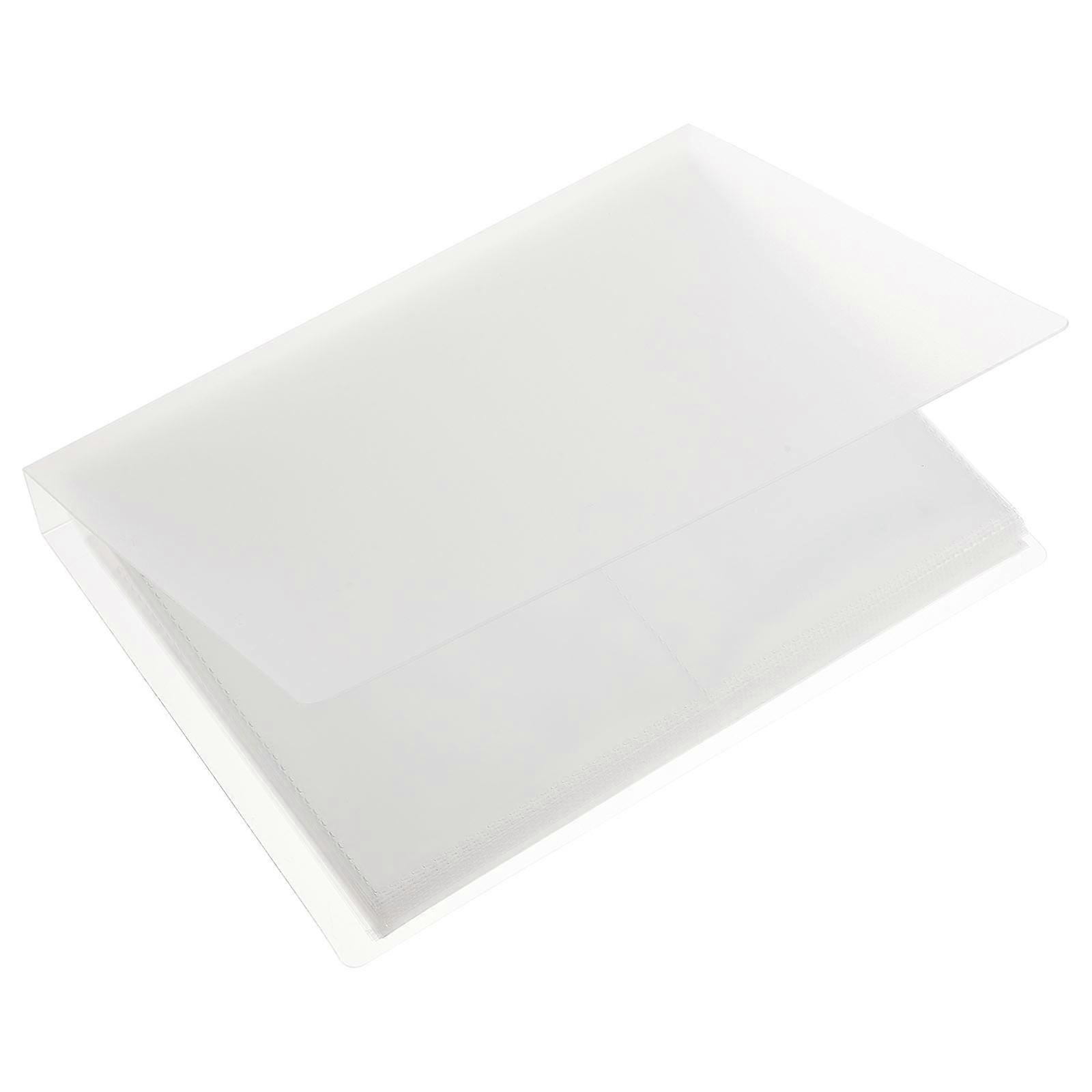 Nail Sticker Binder Organizer for Holding 20 Sheets with Multiple Pockets