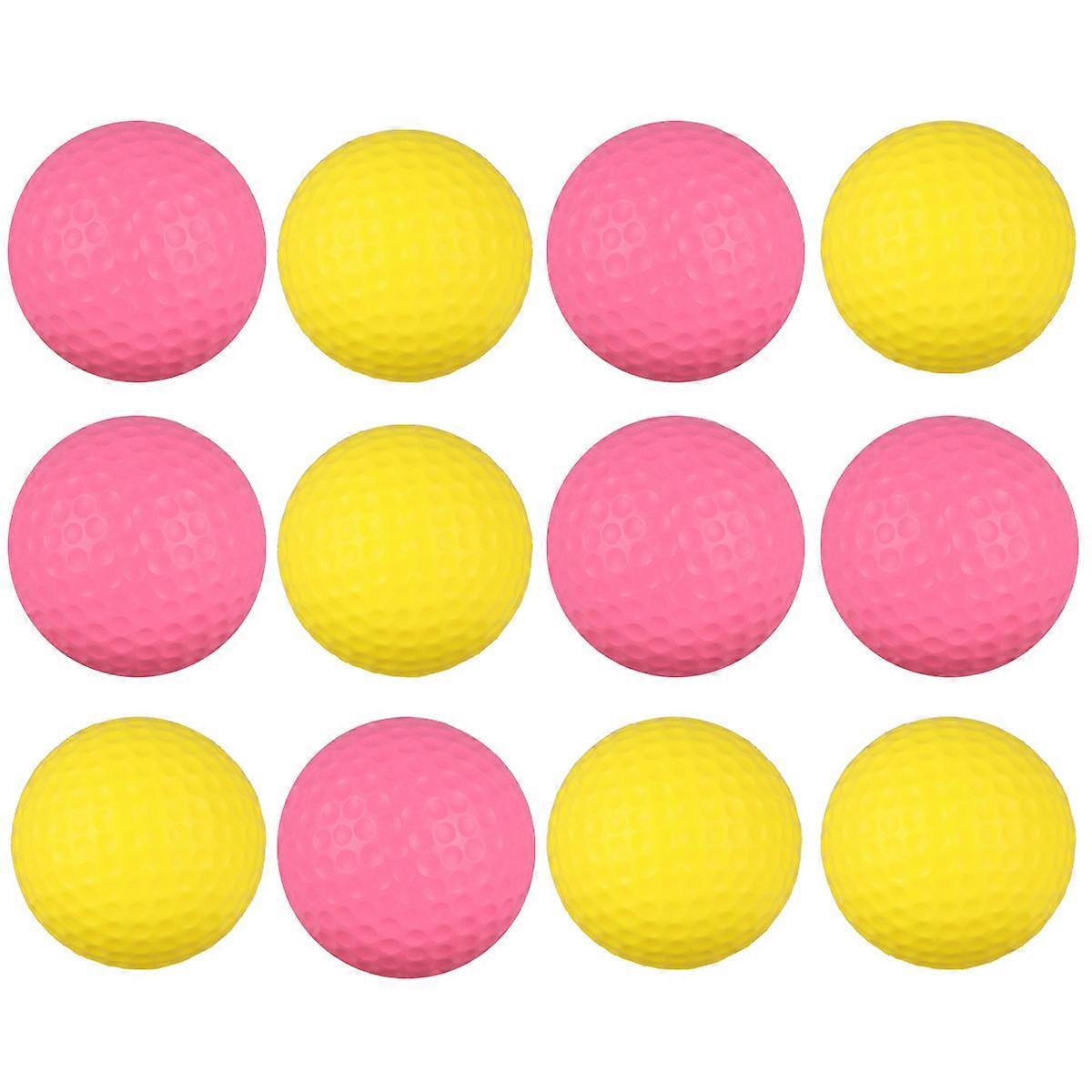 Training Practice Soft Balls Plastic Toys for Kids 12Pcs Set