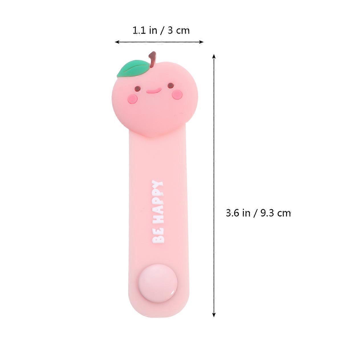 Cable Organizer Silicone Headphone Cord Data Line Winder Tie 2Pcs