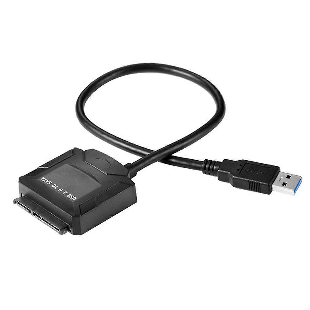 USB 3.0 Adapter for Backup and Data Transfer 2Pcs Black Cable