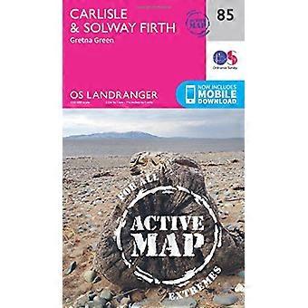 Carlisle & Solway Firth, Gretna Green (OS Landranger Map)