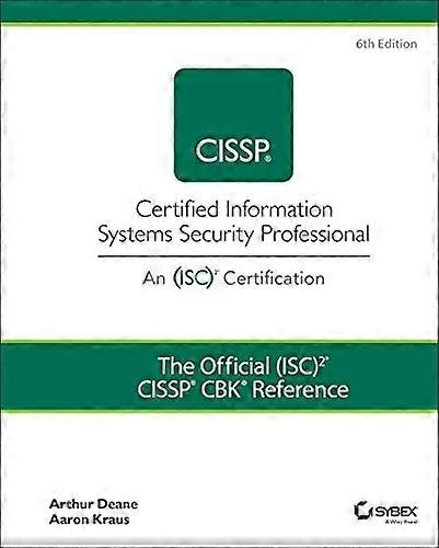 The Official (ISC)2 CISSP CBK Reference, 6e editie
