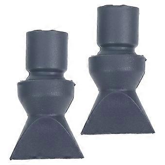 Black Aquarium Nozzle Water Outlet and Return Pipe for Optimal Circulation 8Pcs