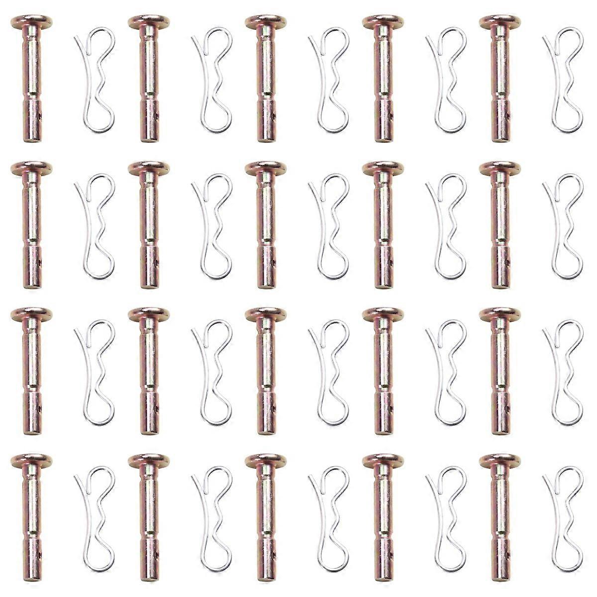 20 Sets Shear Cotter and Split Pins Kit for Snow Blower